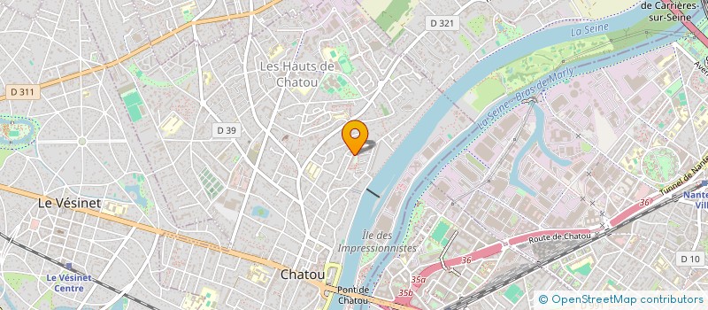 localisation de l'entreprise MONSIEUR KARIM HADDAD  CHATOU