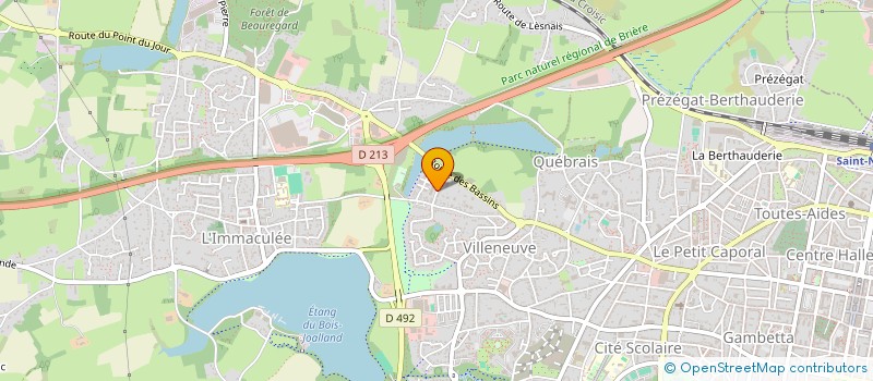 localisation de l'entreprise MONSIEUR KARIM HADERBACHE  SAINT-NAZAIRE