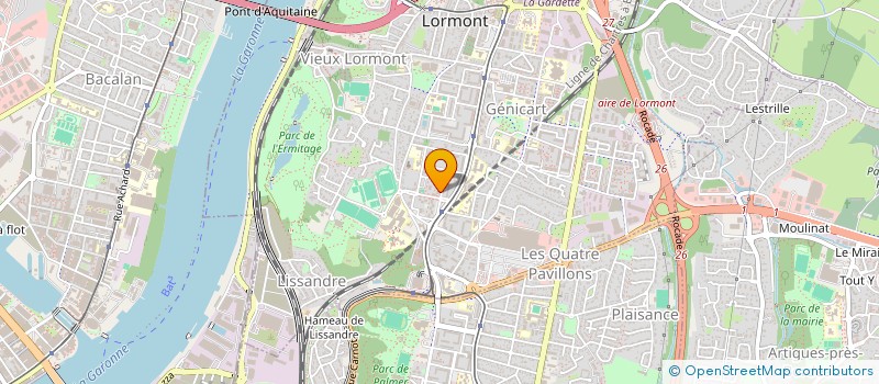 localisation de l'entreprise MONSIEUR KARIM HADJI  LORMONT