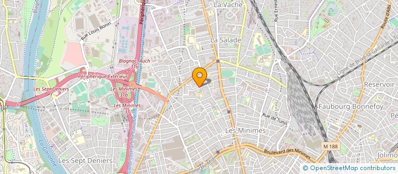 localisation de l'entreprise MONSIEUR KARIM HAKIMI à TOULOUSE