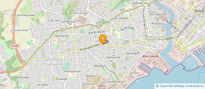 localisation de l'entreprise MONSIEUR KARIM HAKMI à BREST