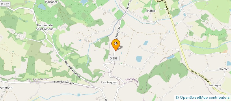 localisation de l'entreprise MONSIEUR KARIM HAMADI  MONTPEZAT