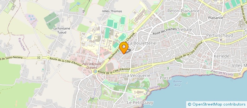 localisation de l'entreprise MONSIEUR KARIM HAMDI à SAINT-NAZAIRE