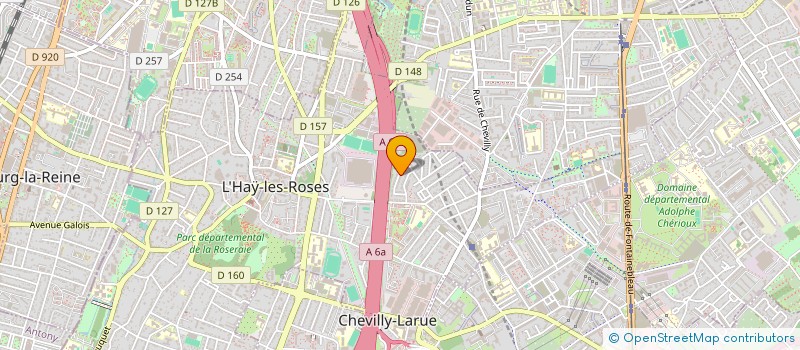 localisation de l'entreprise MONSIEUR KARIM HAMI  L'HAY-LES-ROSES