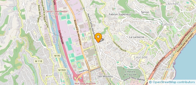 localisation de l'entreprise MONSIEUR KARIM HAMIDCHI à NICE