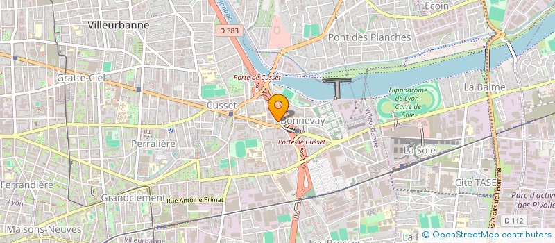 localisation de l'entreprise MONSIEUR KARIM HAMMAD  VILLEURBANNE