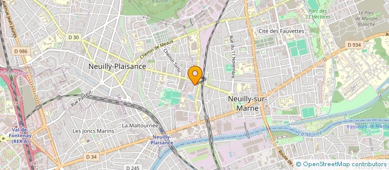 localisation de l'entreprise MONSIEUR KARIM HAMMAR à NEUILLY-SUR-MARNE