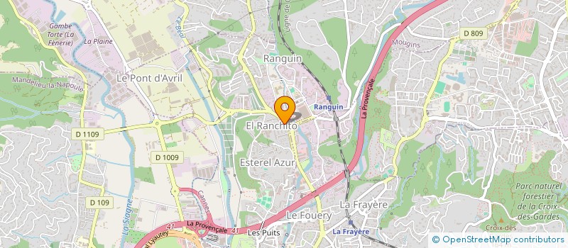 localisation de l'entreprise MONSIEUR KARIM HAMMOUCHE  CANNES