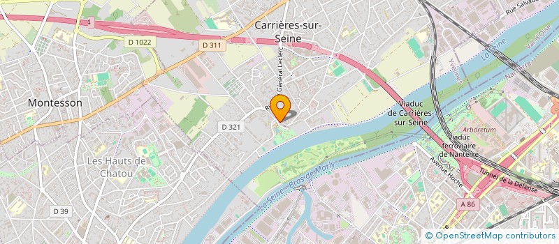 localisation de l'entreprise MONSIEUR KARIM HAMMOUDI à CARRIERES-SUR-SEINE