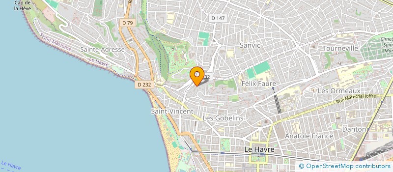 localisation de l'entreprise MONSIEUR KARIM HAMNACHE  LE HAVRE