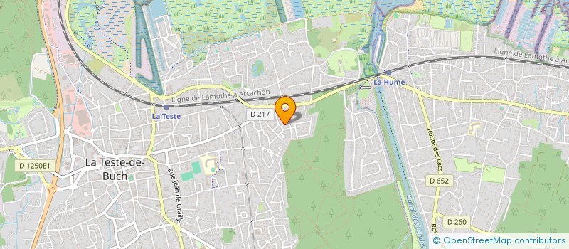 localisation de l'entreprise MONSIEUR KARIM HAMRARAS à LA TESTE-DE-BUCH