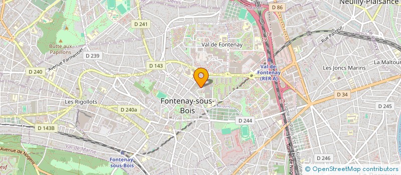 localisation de l'entreprise MONSIEUR KARIM HAMROUNI à FONTENAY-SOUS-BOIS