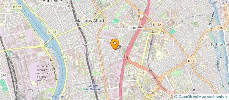 localisation de l'entreprise MONSIEUR KARIM HARICHANE  MAISONS-ALFORT