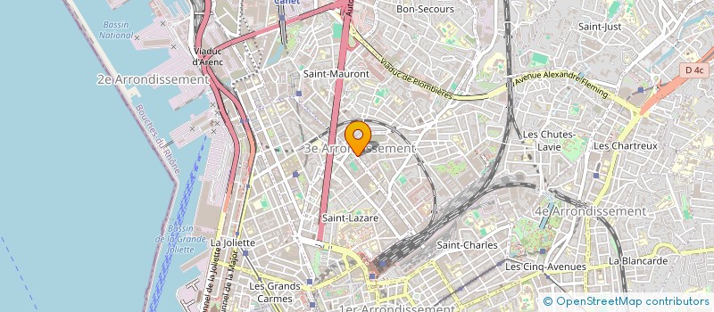 localisation de l'entreprise MONSIEUR KARIM HAROUNE à MARSEILLE
