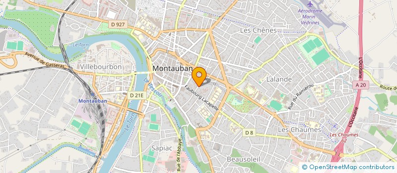 localisation de l'entreprise MONSIEUR KARIM HASNAOUY  MONTAUBAN
