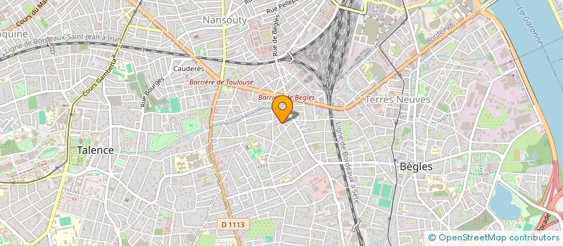 localisation de l'entreprise MONSIEUR KARIM HASSANE à BEGLES