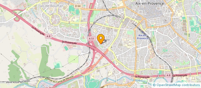 localisation de l'entreprise MONSIEUR KARIM HEBBACHE à AIX-EN-PROVENCE