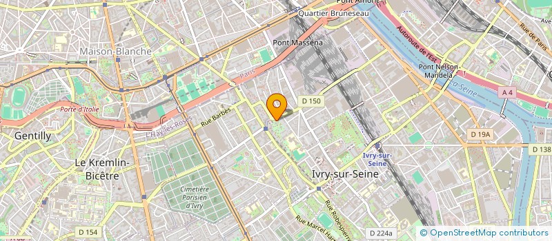 localisation de l'entreprise MONSIEUR KARIM HEDI NAIDJI  IVRY-SUR-SEINE