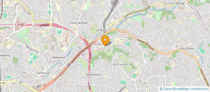 localisation de l'entreprise MONSIEUR KARIM HENIA à MARSEILLE