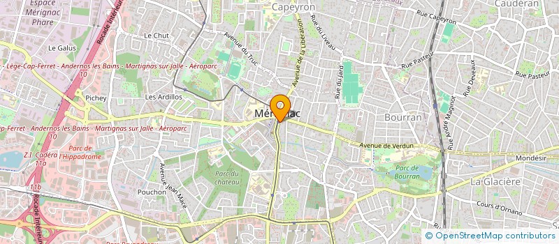 localisation de l'entreprise MONSIEUR KARIM HENNOUS  MERIGNAC