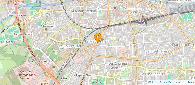 localisation de l'entreprise MONSIEUR KARIM HERGAL  RENNES