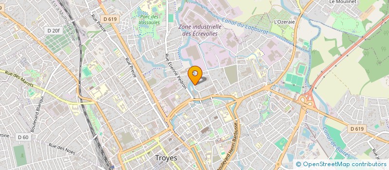 localisation de l'entreprise MONSIEUR KARIM HIMEUR à TROYES