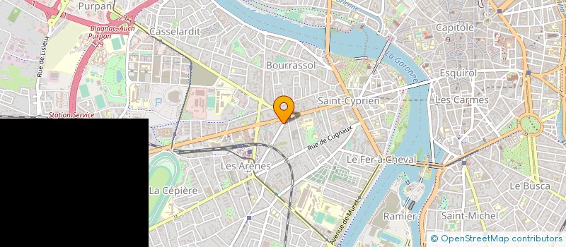localisation de l'entreprise MONSIEUR KARIM HOARAU à TOULOUSE