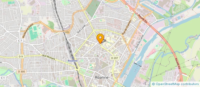 localisation de l'entreprise MONSIEUR KARIM HOUNAT à ROANNE