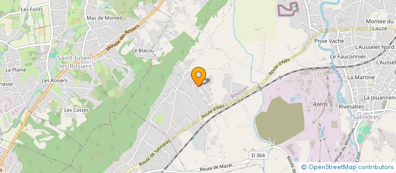 localisation de l'entreprise MONSIEUR KARIM IBOUZITENE  ROUSSON