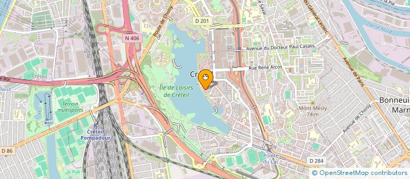 localisation de l'entreprise MONSIEUR KARIM IBRAHIM à CRETEIL