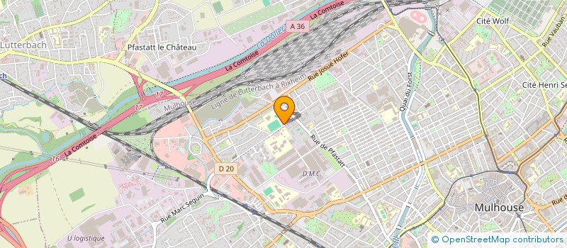 localisation de l'entreprise MONSIEUR KARIM IDJERAOUI  ZILLISHEIM