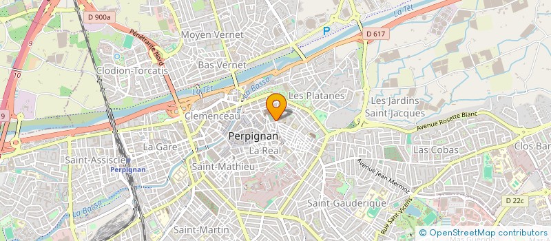 localisation de l'entreprise MONSIEUR KARIM IHAMOUINE  PERPIGNAN