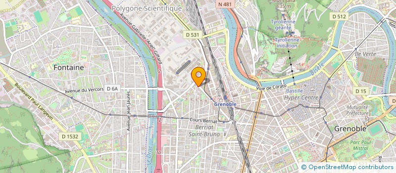 localisation de l'entreprise MONSIEUR KARIM ISSA  GRENOBLE