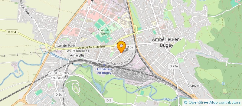 localisation de l'entreprise MONSIEUR KARIM JANE à AMBERIEU-EN-BUGEY