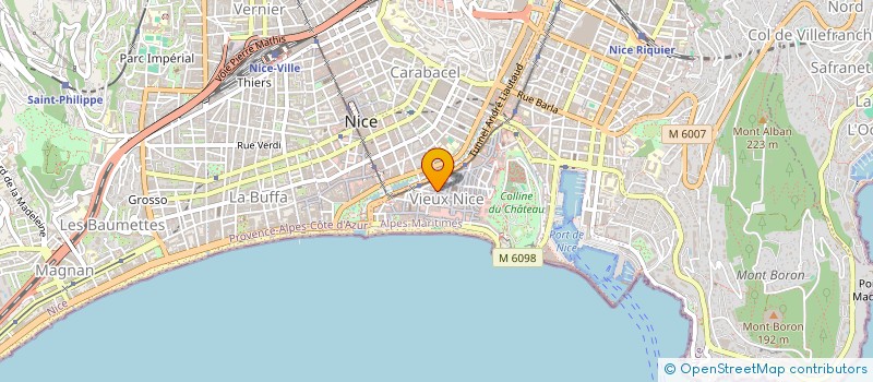 localisation de l'entreprise MONSIEUR KARIM JEBRI à NICE