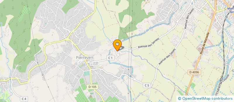 localisation de l'entreprise MONSIEUR KARIM JOUINI à PIERREVERT