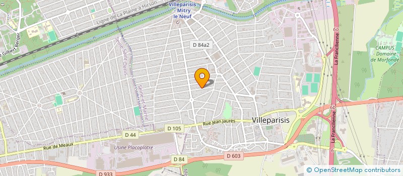localisation de l'entreprise MONSIEUR KARIM KABACHE à VILLEPARISIS