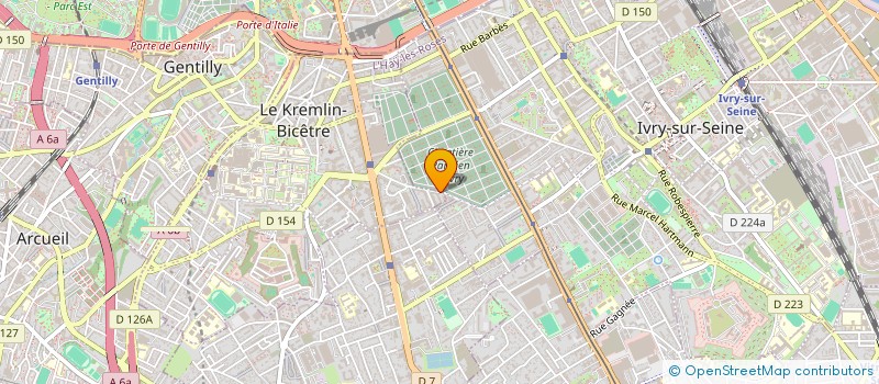 localisation de l'entreprise MONSIEUR KARIM KABENE  LE KREMLIN-BICETRE