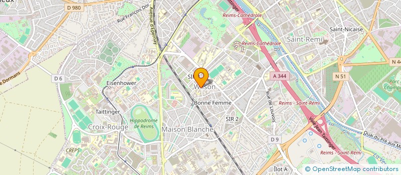 localisation de l'entreprise MONSIEUR KARIM KACHA  REIMS