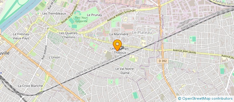 localisation de l'entreprise MONSIEUR KARIM KACI  SARTROUVILLE