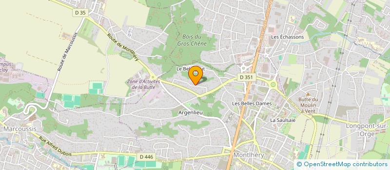 localisation de l'entreprise MONSIEUR KARIM KARIMI  MONTLHERY