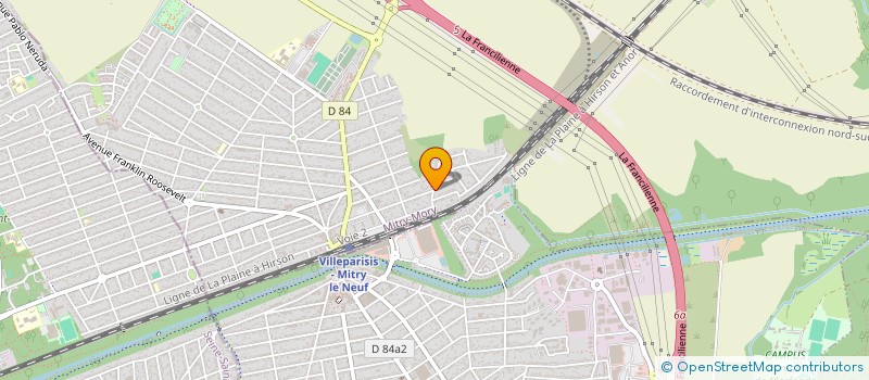 localisation de l'entreprise MONSIEUR KARIM KARONI  MITRY-MORY