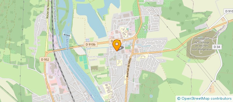 localisation de l'entreprise MONSIEUR KARIM KASSIS  PONT-A-MOUSSON