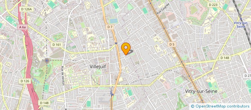 localisation de l'entreprise MONSIEUR KARIM KEROUANI à VILLEJUIF