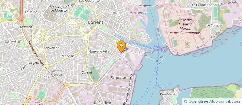 localisation de l'entreprise MONSIEUR KARIM KHAN SHINWARI  LORIENT