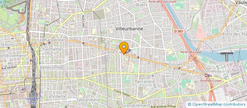 localisation de l'entreprise MONSIEUR KARIM KHELIFA  VILLEURBANNE