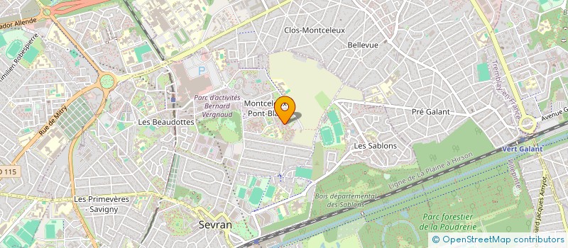localisation de l'entreprise MONSIEUR KARIM KHITER à SEVRAN