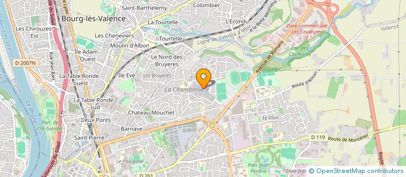 localisation de l'entreprise MONSIEUR KARIM KHOUJA  VALENCE