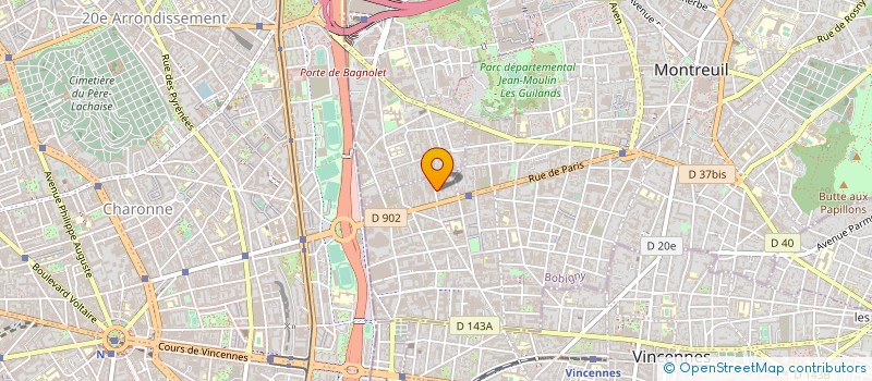 localisation de l'entreprise MONSIEUR KARIM KOUKI à MONTREUIL