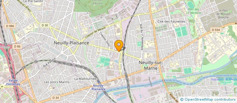localisation de l'entreprise MONSIEUR KARIM KRAIM à NEUILLY-SUR-MARNE